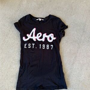 Aeropostale Black Women’s Short Sleeve Tee